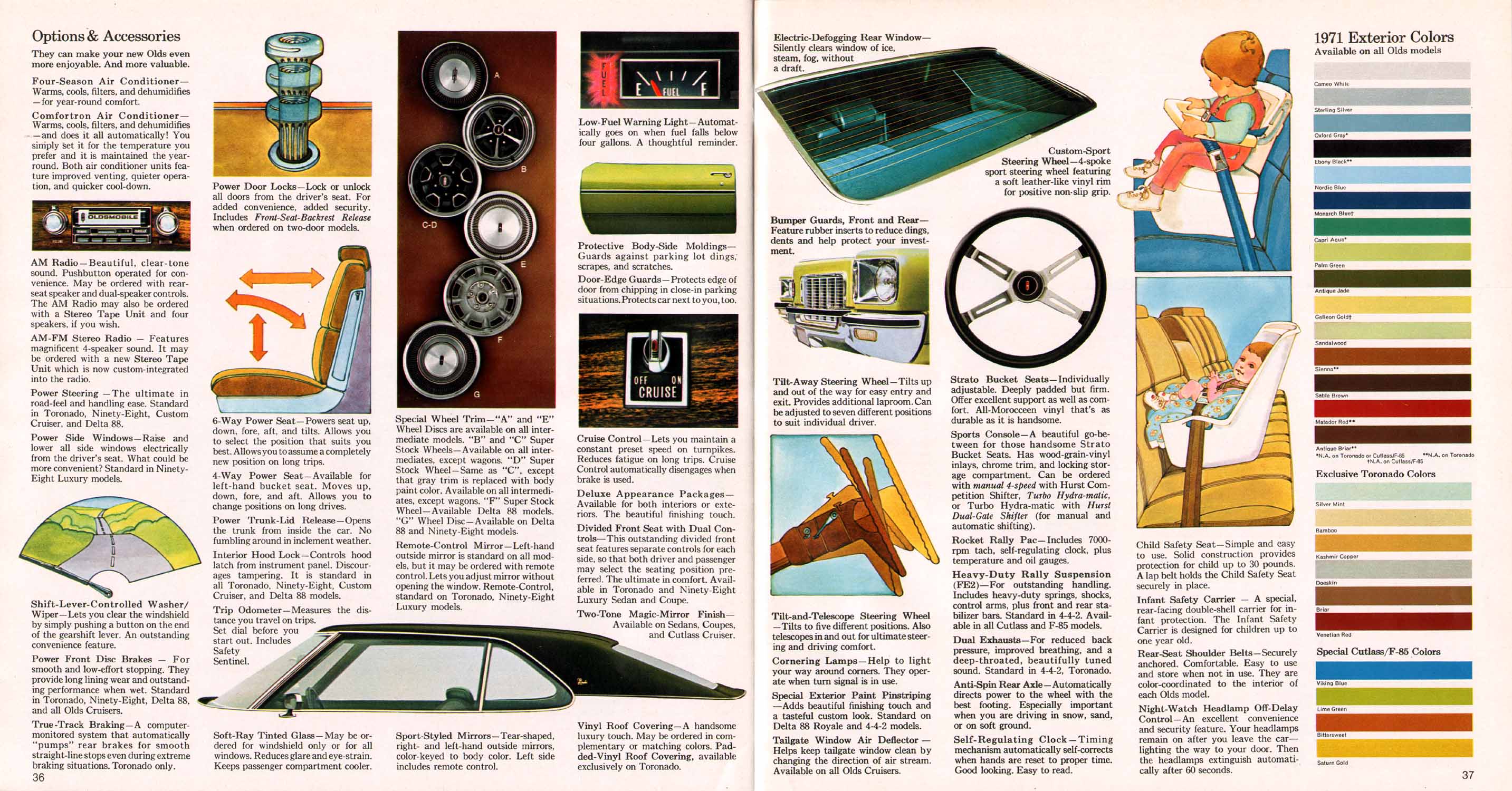 1971 Oldsmobile Prestige Brochure Page 5